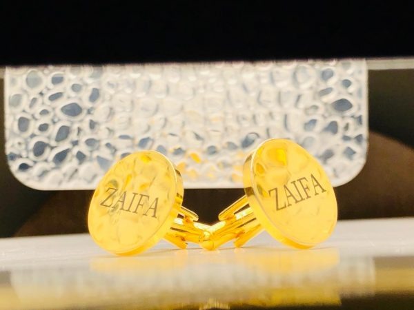 Customised engraved Cufflinks